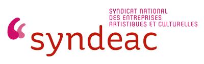 Logo Syndeac blanc-rose