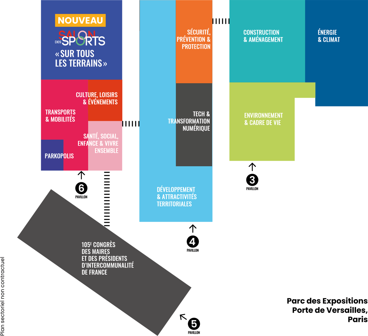 Plan de masse du SMCL 2023