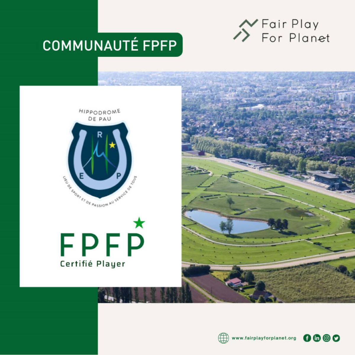 FAIR PLAY FOR PLANET - Peau ville pionnière pour un sport durable et désirable L’alimentation par et pour les territoires – Pavillon 6 – E97.15