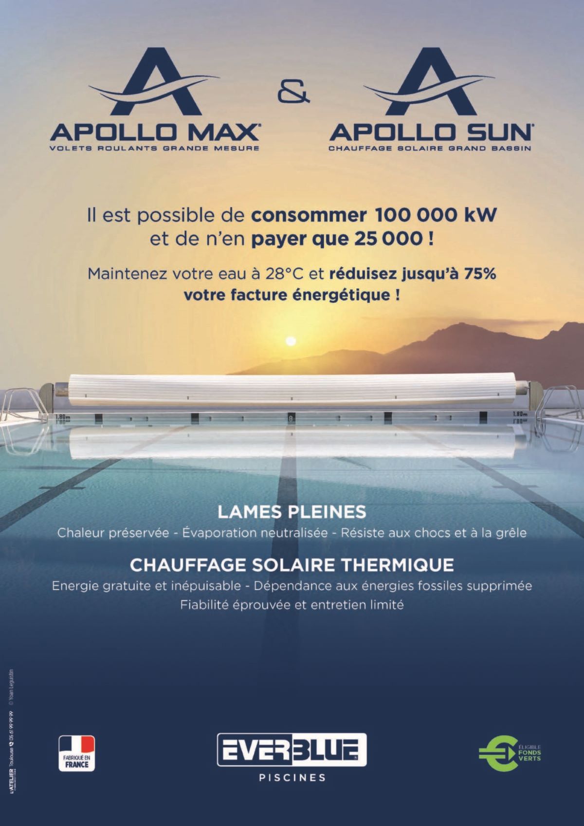 EVERBLUE FRANCE – Apollo Max - Apollo Sun - Pavillon 6 – G78