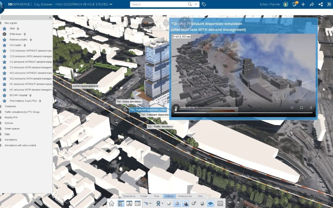 Dassault Systèmes au Salon des Maires 2023 : le jumeau virtuel au service de la résilience des Villes et des Territoires