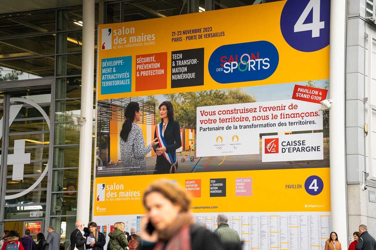 Salon des Maires 2023 – Entrée pavillon 4