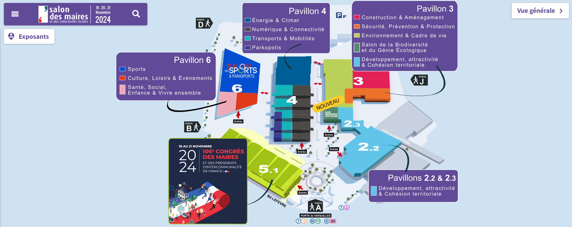 plan interactif