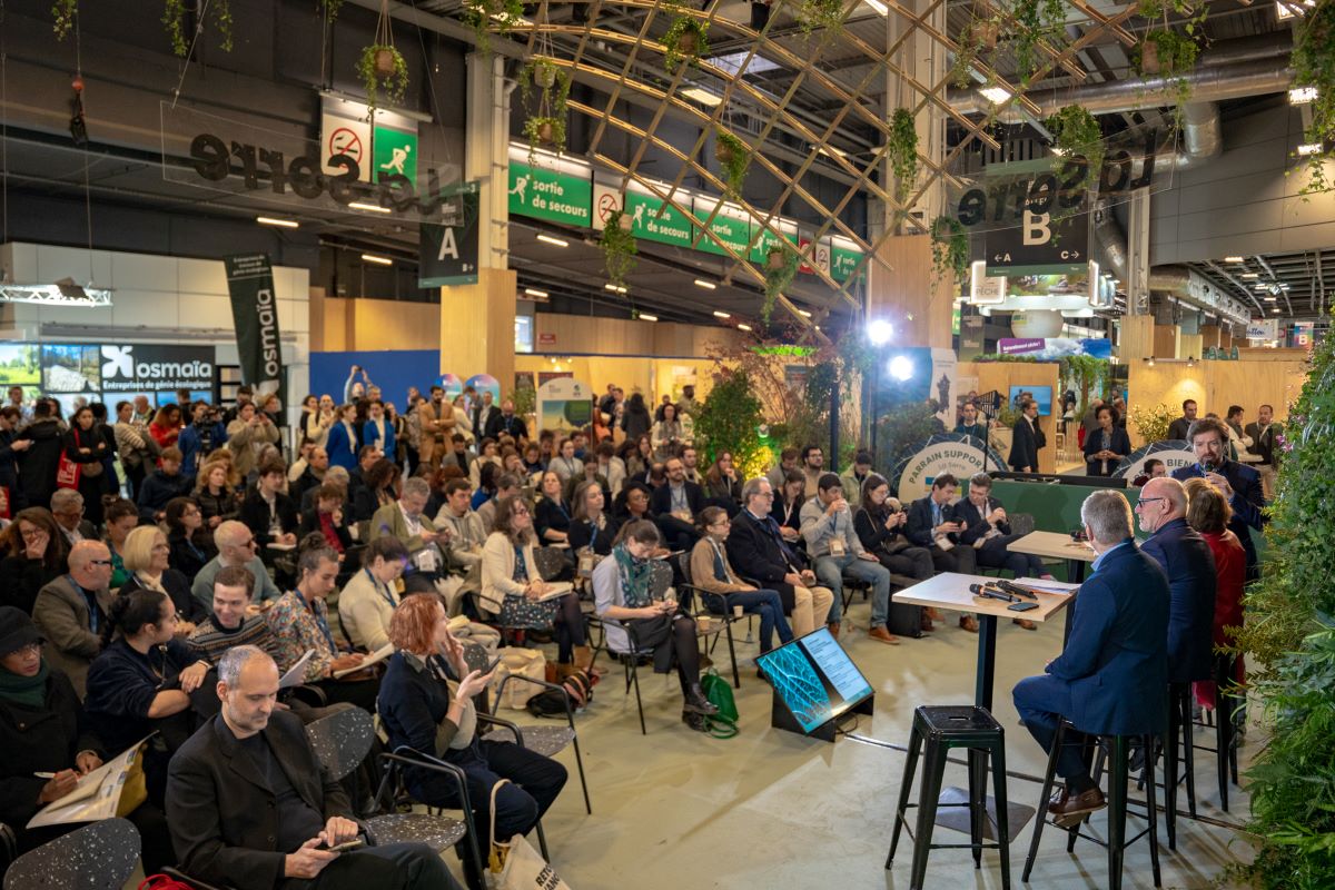 Salon de la Biodiversité et du Génie écologique - Prise de parole Salon de la Biodiversité et du Génie écologique - Prise de parole