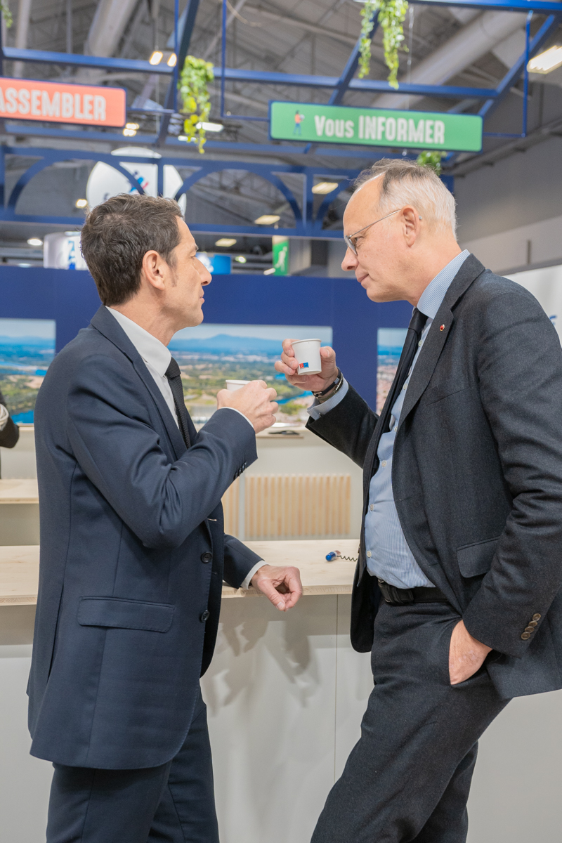 David Lisnard, Président de l’AMF et maire de Cannes et Edouard Philippe, Maire du Havre