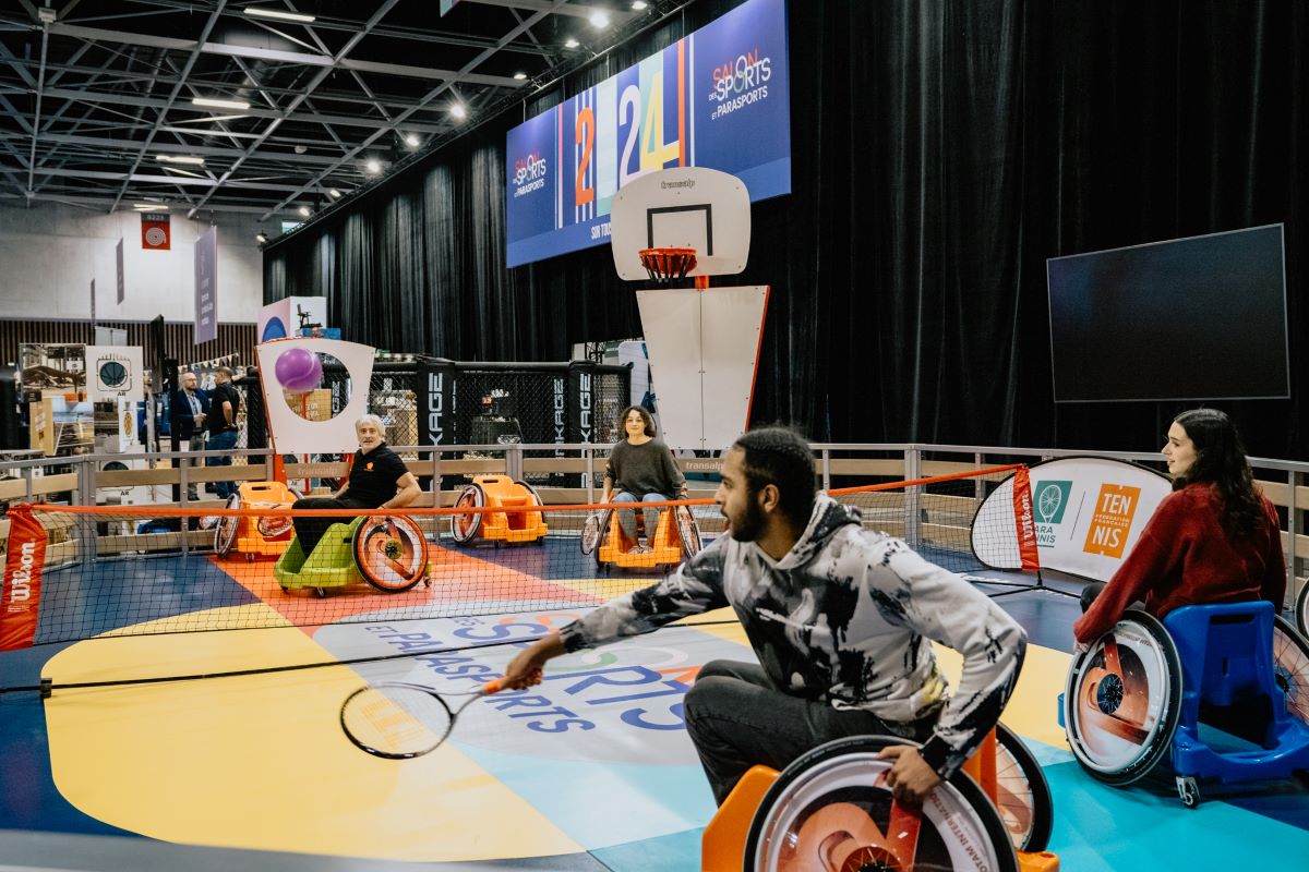 Salon des Sports et Parasports - Le terrain multisport Salon des Sports et Parasports - Le terrain multisport