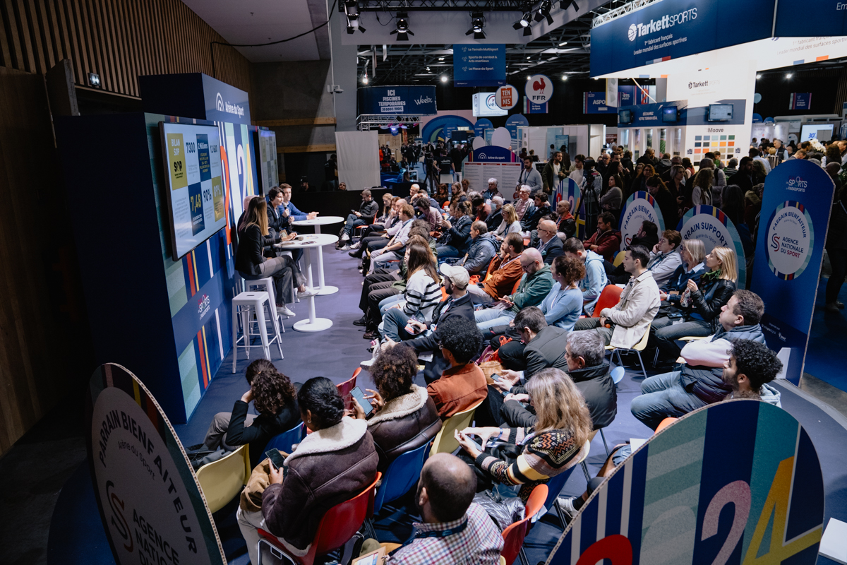 Salon des Sports et Parasports - Prise de parole sur l'Arène du Sport Salon des Sports et Parasports - Prise de parole sur l'Arène du Sport