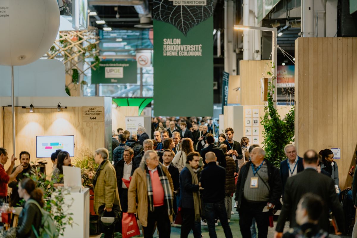 Salon de la Biodiversité et du Génie écologique - les allées Salon de la Biodiversité et du Génie écologique - les allées