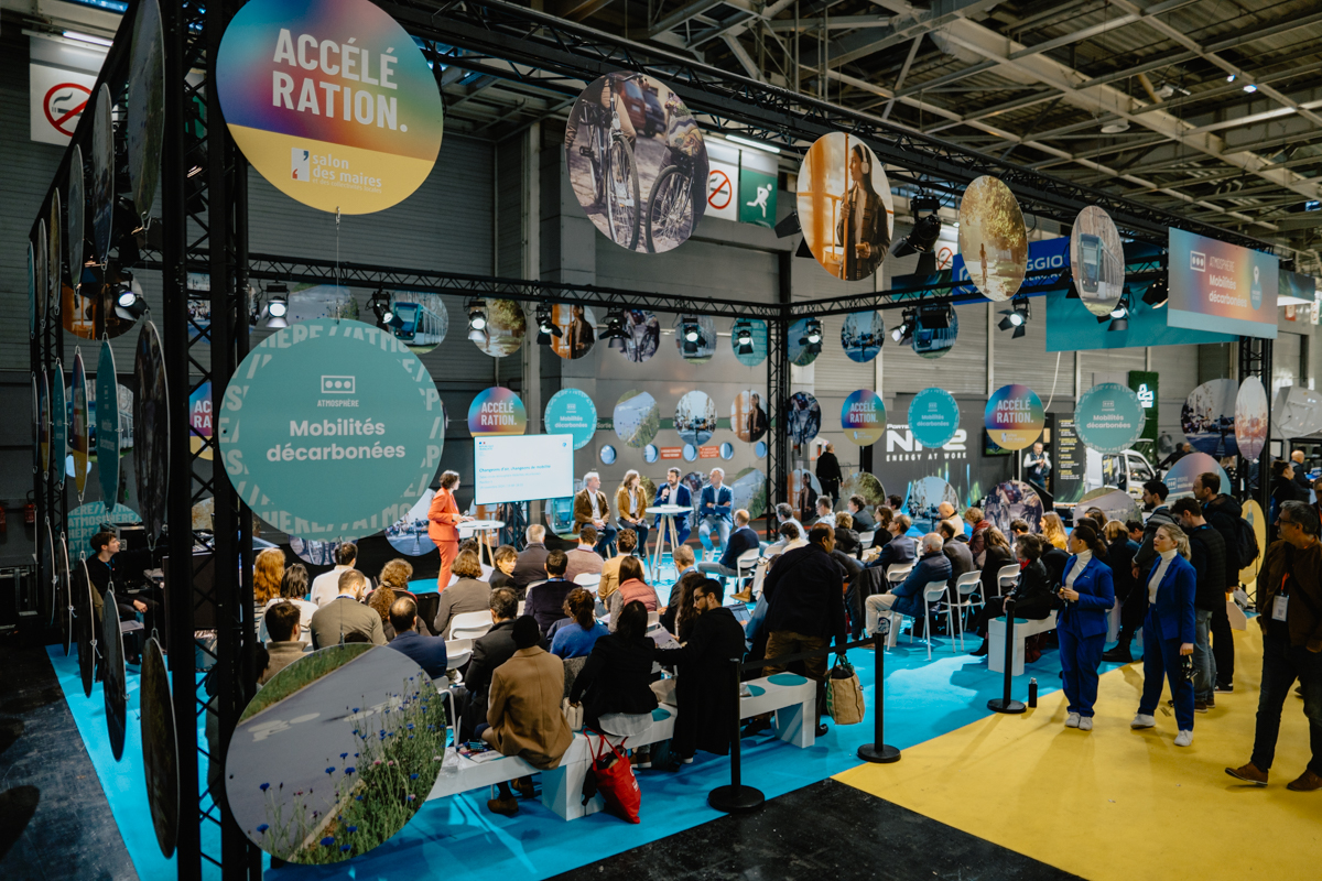 Salon des Maires - Atmosphère Mobilités décarbonées Salon des Maires - Atmosphère Mobilités décarbonées