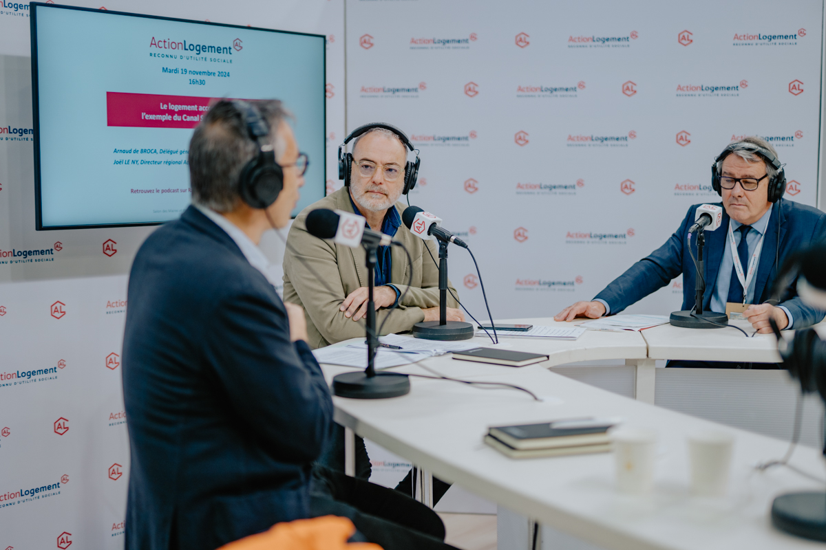 conversation action logement podcast micro SMCL 2024