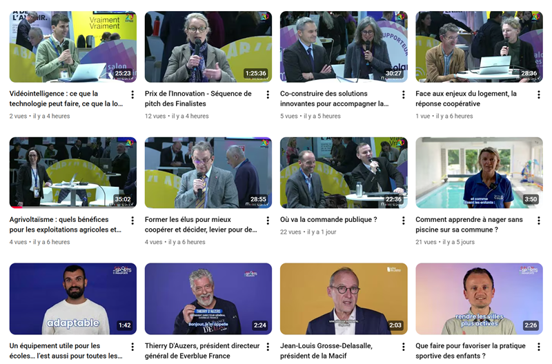 mairestv maires.tv : les replays du Salon des Maires et des Collectivités 2025