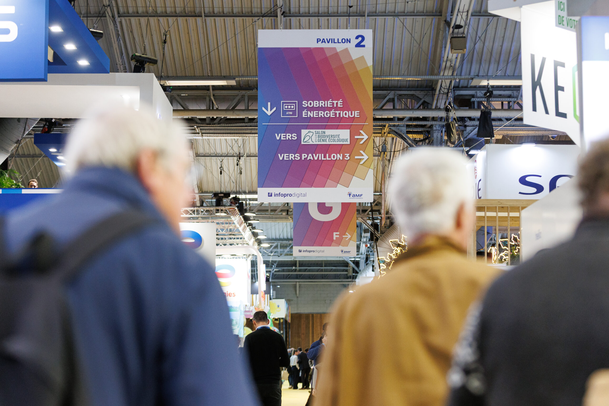 Vue d’ensemble des allées – Pavillon 2