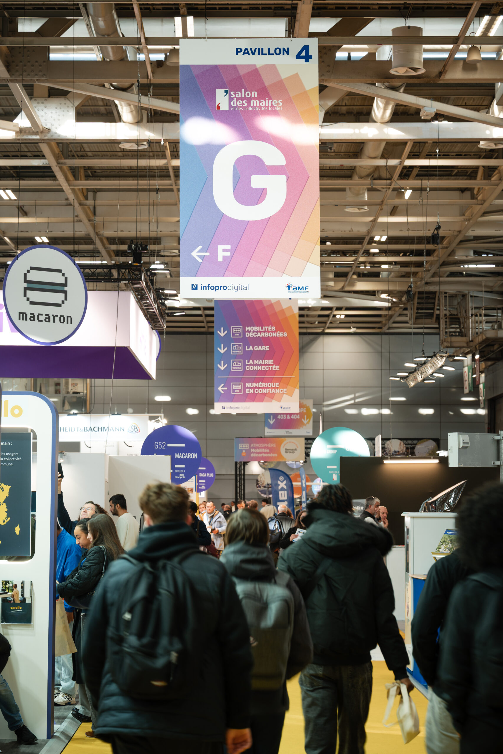 Vue d’ensemble des allées – Pavillon 4