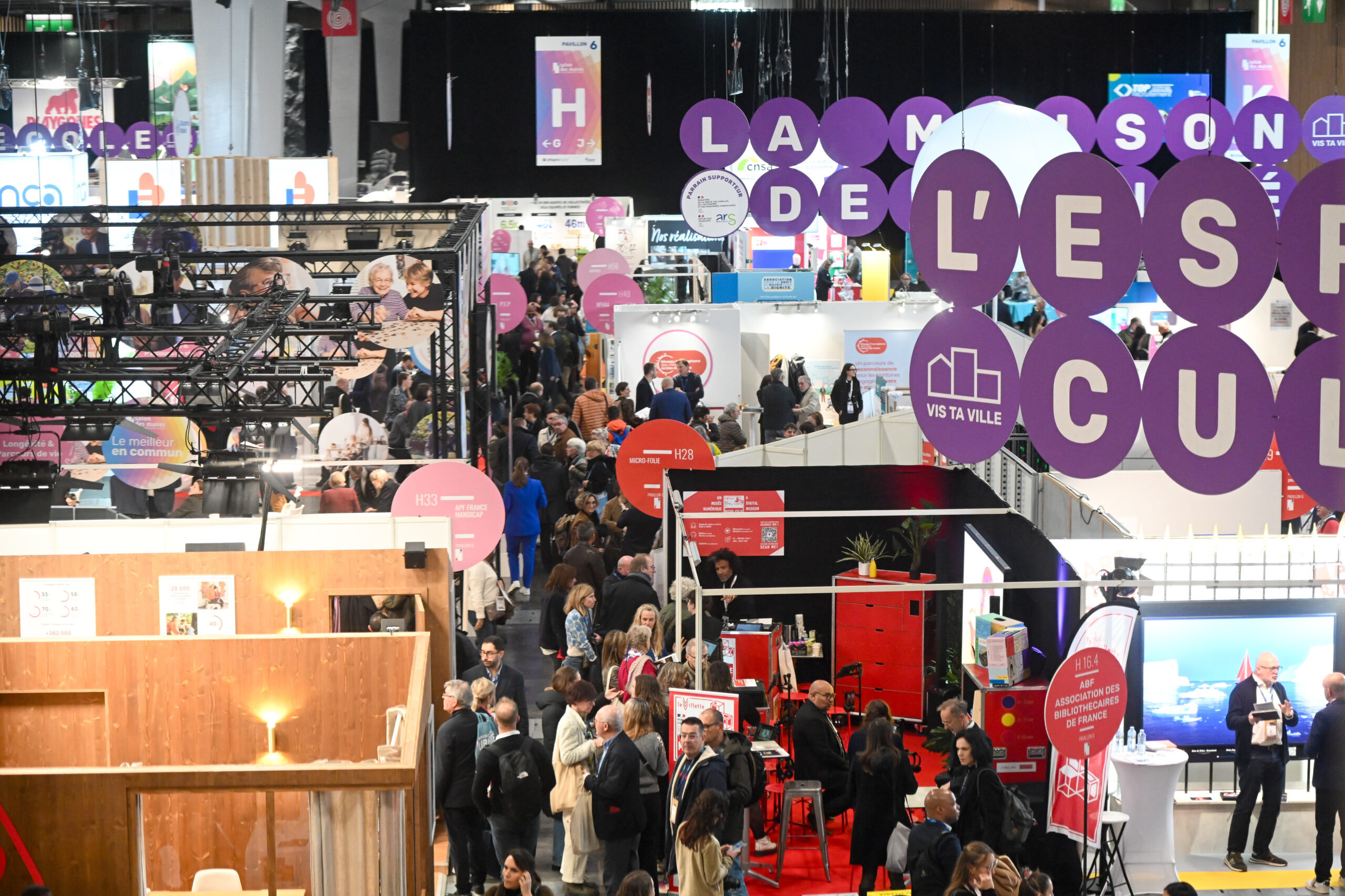 Vue d’ensemble des allées – Pavillon 6