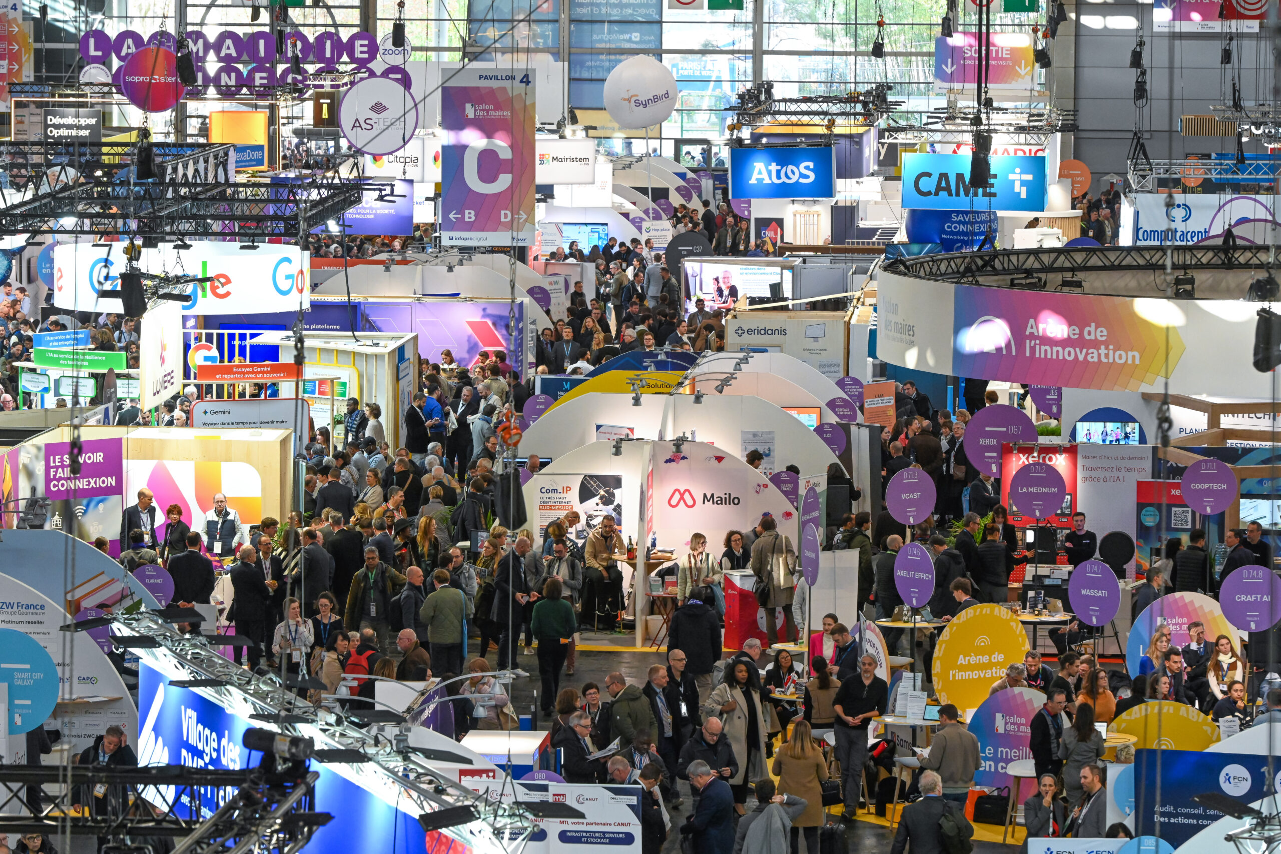 Vue d’ensemble des allées – Pavillon 4