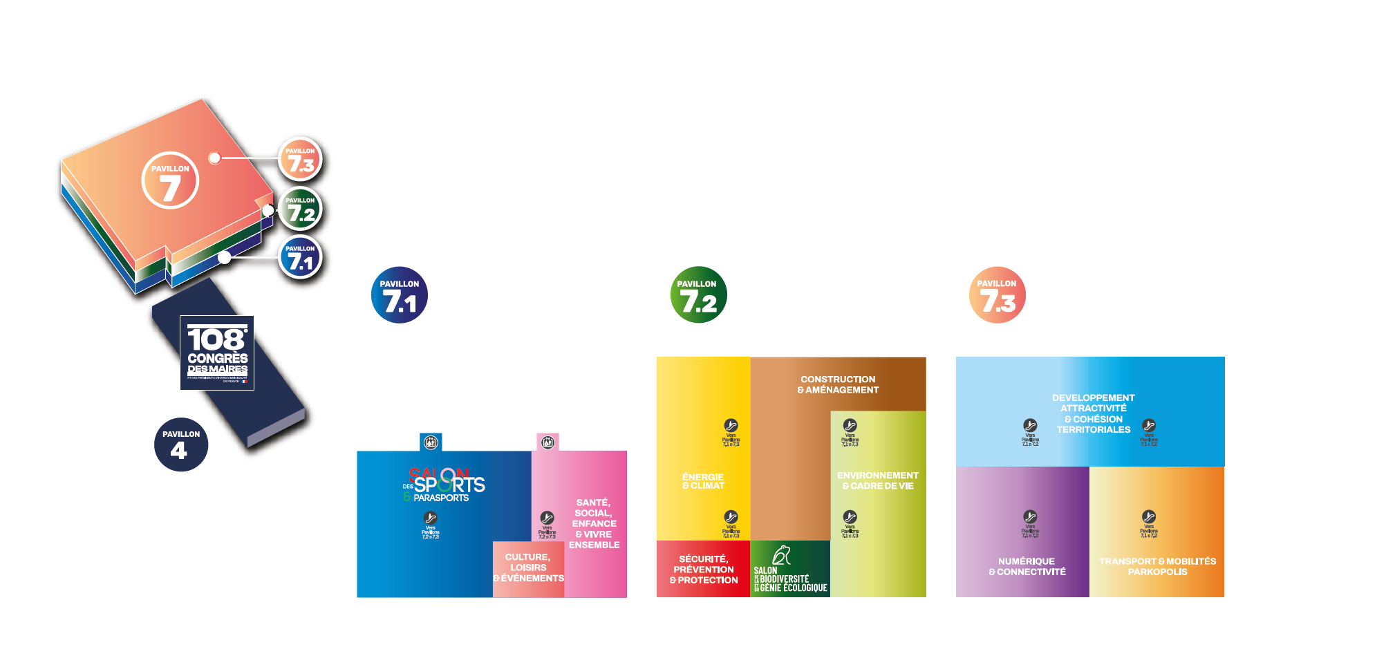 plan général du salon des maires